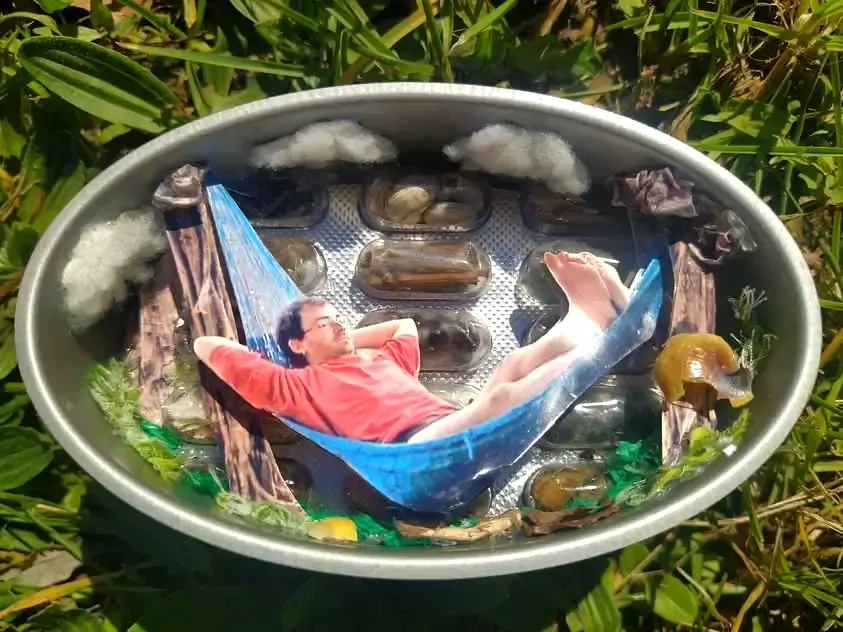 Hammock in Tin